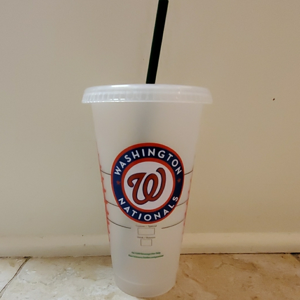 Custom Nationals Iced Starbucks Cup!
